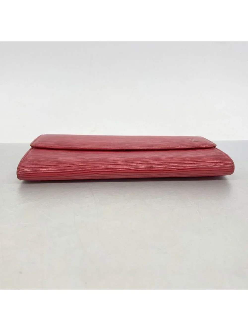 Louis Vuitton Wallet Epi Pochette Porte Monnaie Credit Rouge